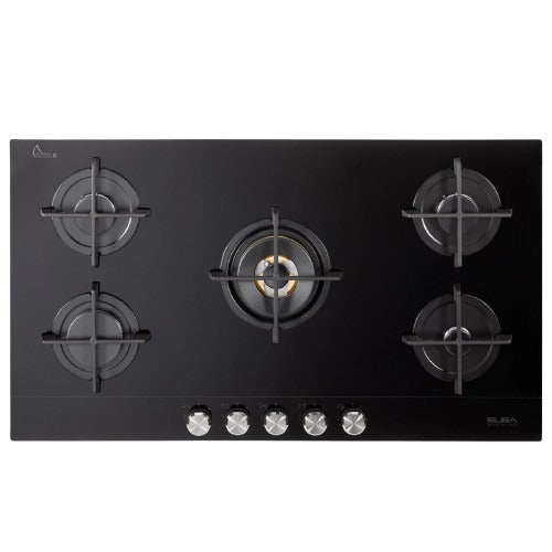 Elba Gas Hob Built-in 90 cm Vitroceramic Cast Iron Pan (ELIO 95-545 CG SE)