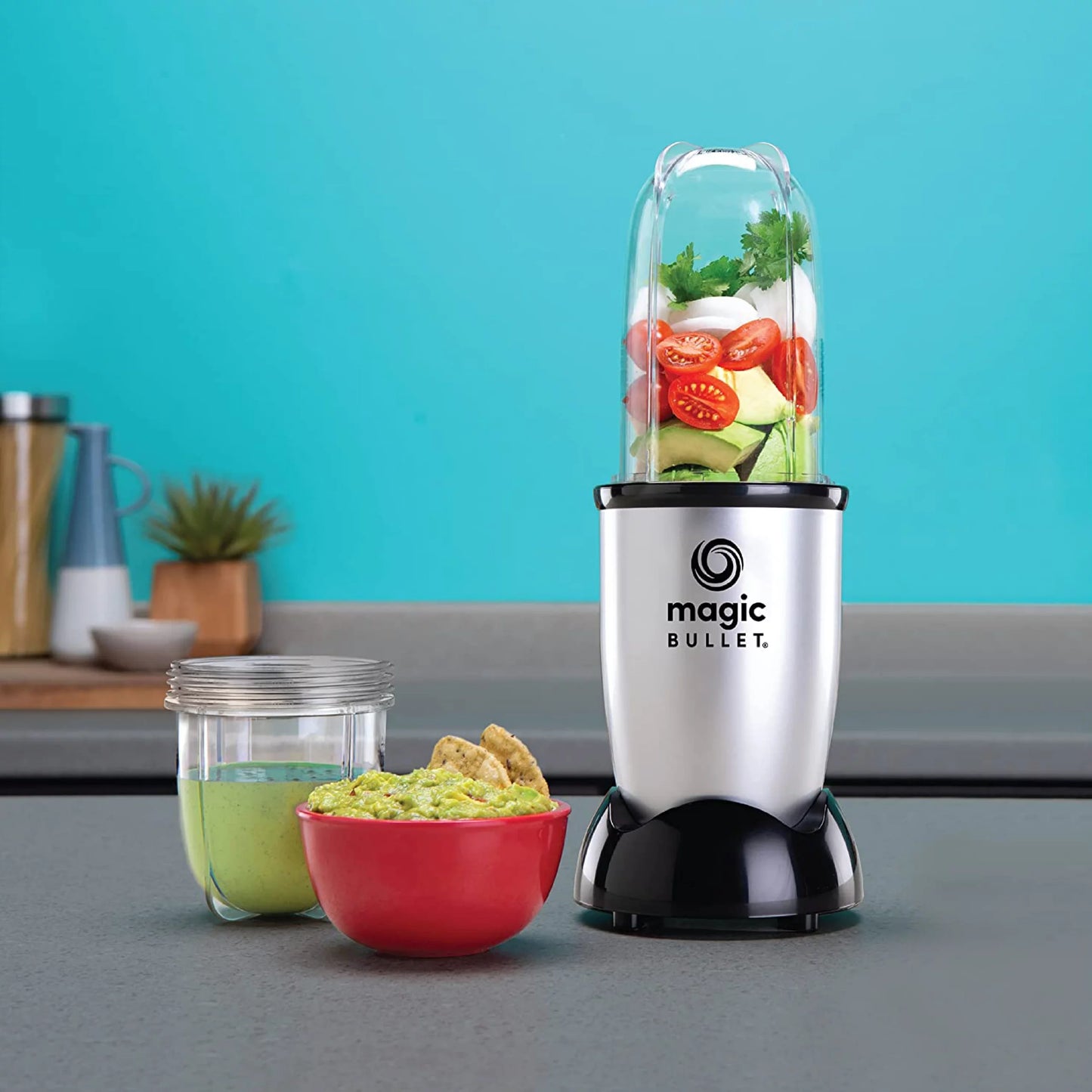 Nutribullet 400W Magic Bullet Blender/Mixer, 6P, Silver