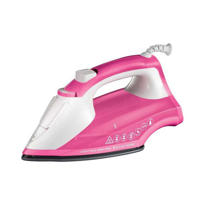 Russell Hobbs Steam Iron Pro Ceramic Light & Easy - Pink 2600W (26461)