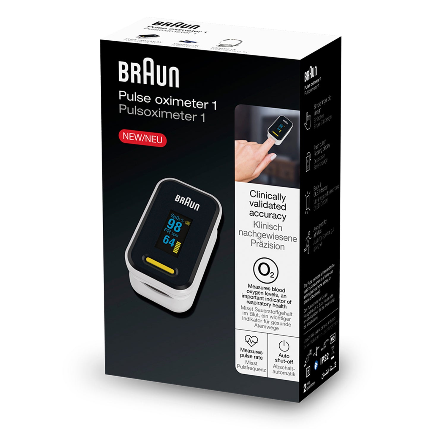 Braun Pulse oximeter 1 (YK-81CEU)