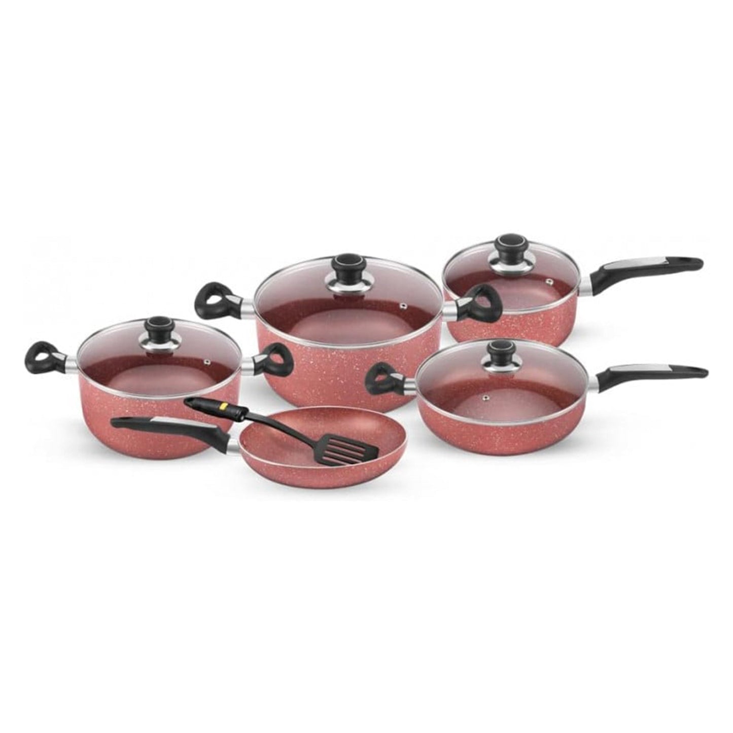 Royalford 10Pcs Non Stick Cookware Set (RF10244)