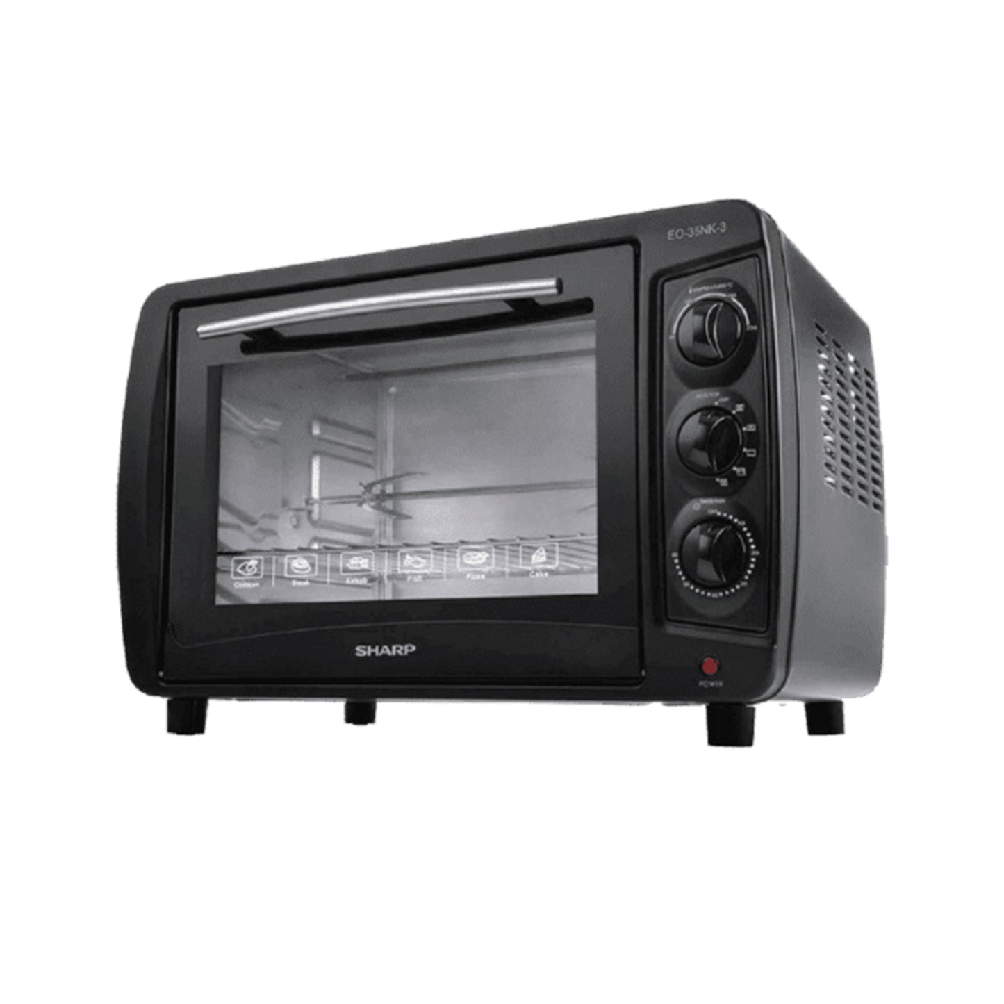 Sharp Electric Oven 35 Litre – Black (EO-35K-3)