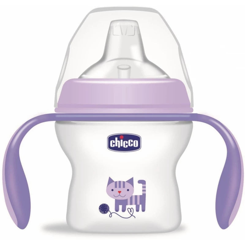 Chicco Natural Feeling Transition Bottle 4m - 6m+ 150ml, Girl (8058664044603)