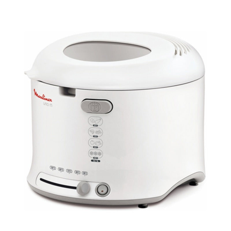 MOULINEX Uno 1.8 Liter Deep Fryer, White / Grey, Plastic (AF123127)