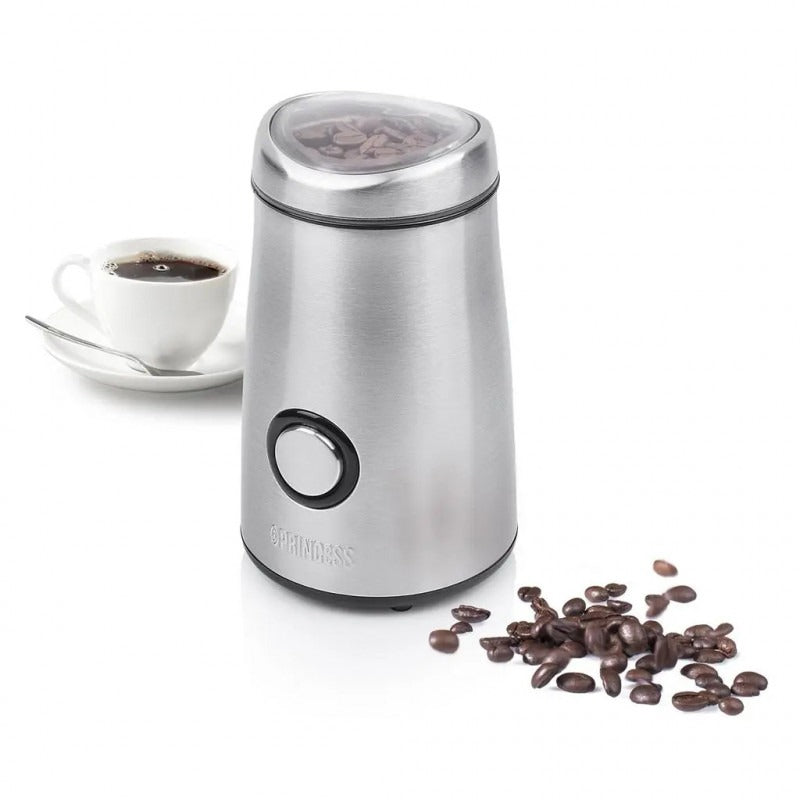 Princess Coffee Grinder Stainless Steel Deluxe, 150 Watt (01.242196.01.001)