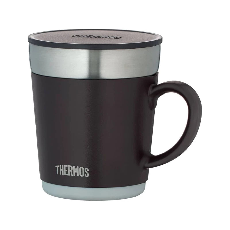 Thermos JDC-351ESP Stainless Steel Vacuum Descktop Mug, Black Color, 350 ml (5010576573797)