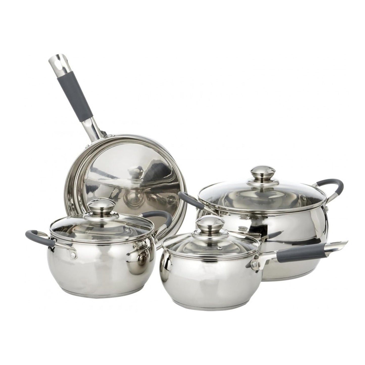 Royalford 9Pcs Stainless Steel Cookware Set (RF10978)