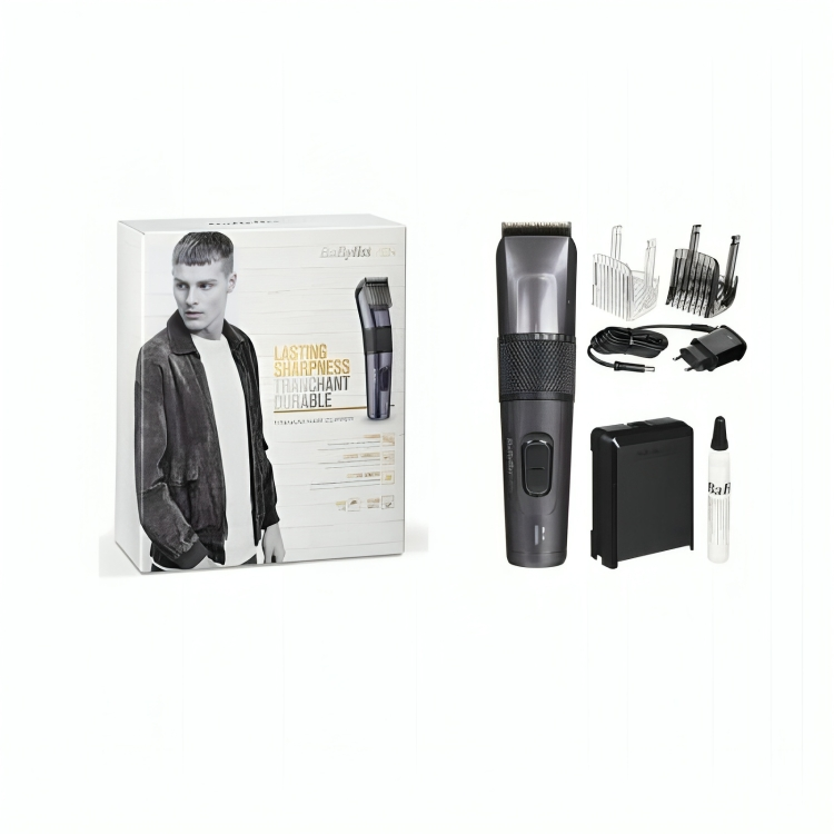 BaByliss E976E hair trimmers/clipper Black (E976E)