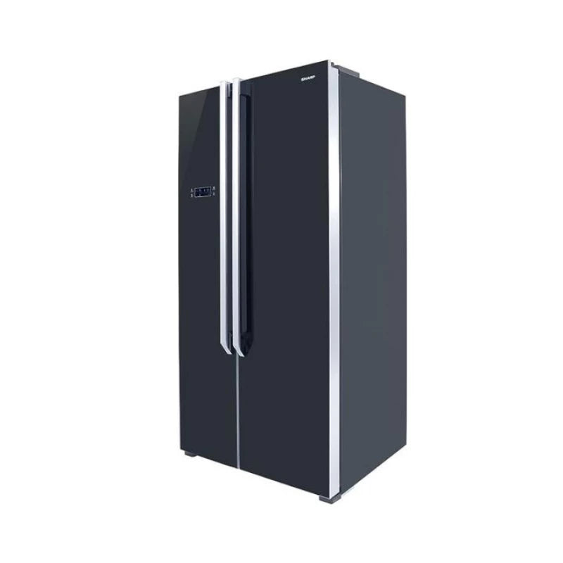 Sharp Refrigerator Side by Side 645 Liter Black (SJ-X815P-BK3)