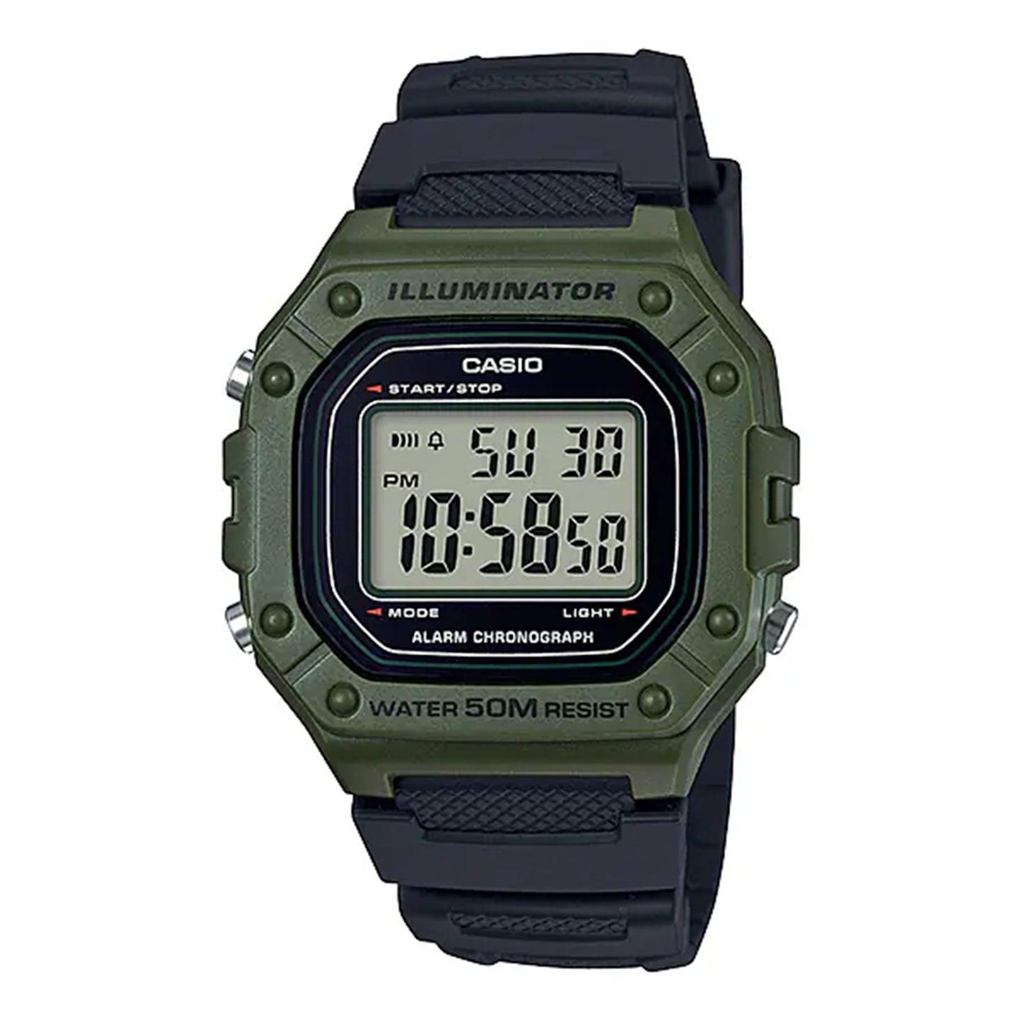 CASIO MEN WATCH (W-218H-3AVDF)