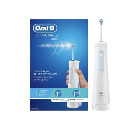 Oral-B AquaCare 4 Waterflosser Portable Irrigator Power Toothbrush (MDH20.016.2)