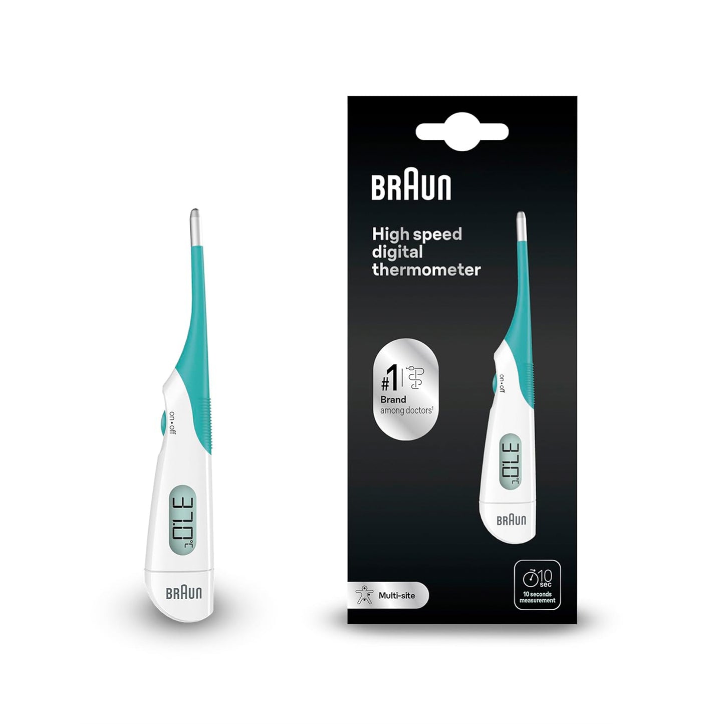 Braun Digital Thermometer Easypara (PRT 1000)