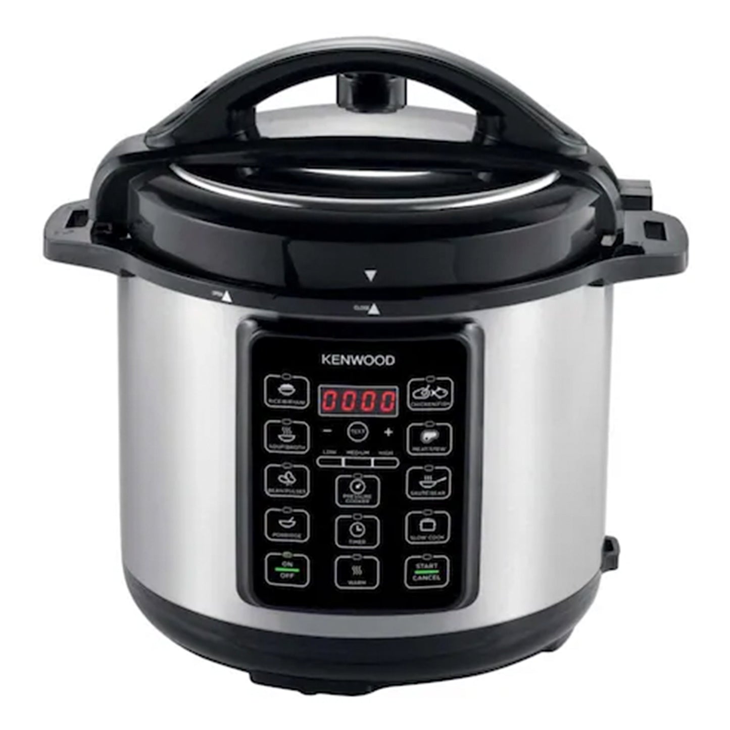 Kenwood Electric Pressure Cooker 1000 Watt 6 Liter Silver (PCM60)