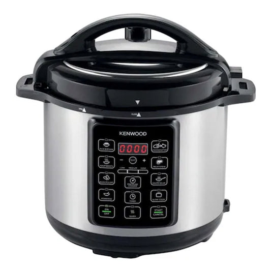 Kenwood Electric Pressure Cooker 1000 Watt 6 Liter Silver ( PCM60)