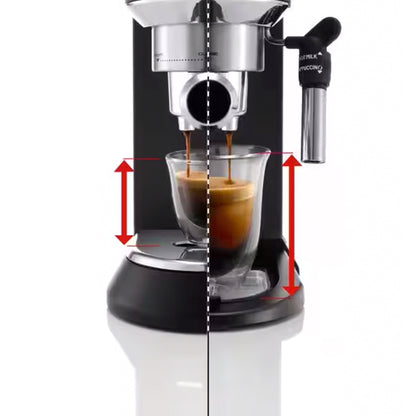 De'Longhi Espresso Machine 1.1 L 1300W With 15-Bar Pressure (EC685.BK)