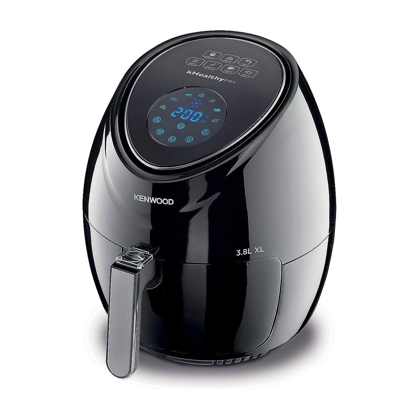 Kenwood Air Fryer, 3.8 L, 1500 Watt, Black (HFP30.000BK)