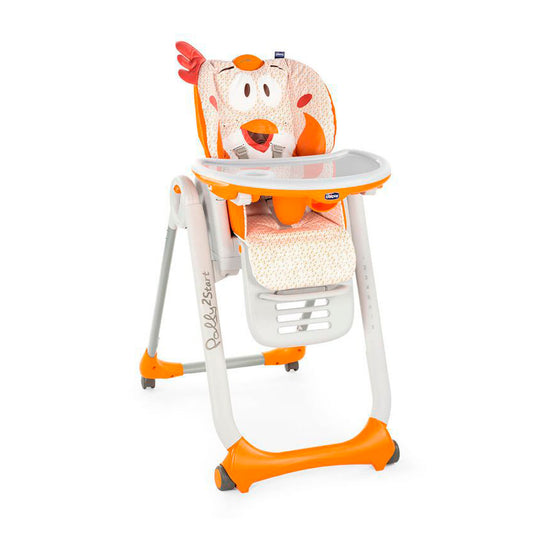 Polly2start Highchair (Fancy Chicken, Orange) (8058664080663)