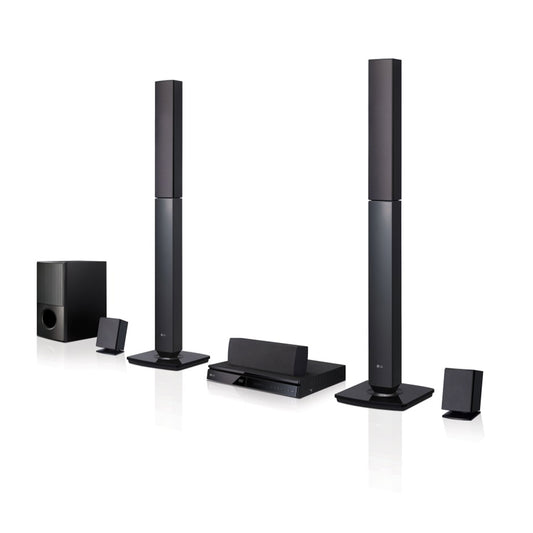 Home Theater, Powerful Sound 1000W, 5.1CH Surround System. FM Radio, Bluetooth Music Streaming (LHD647.DJORMLK)