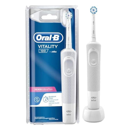 ORAL-B (Box) Vitality-100 Cross Action Rechargeable Toothbrush (D100.413.1)