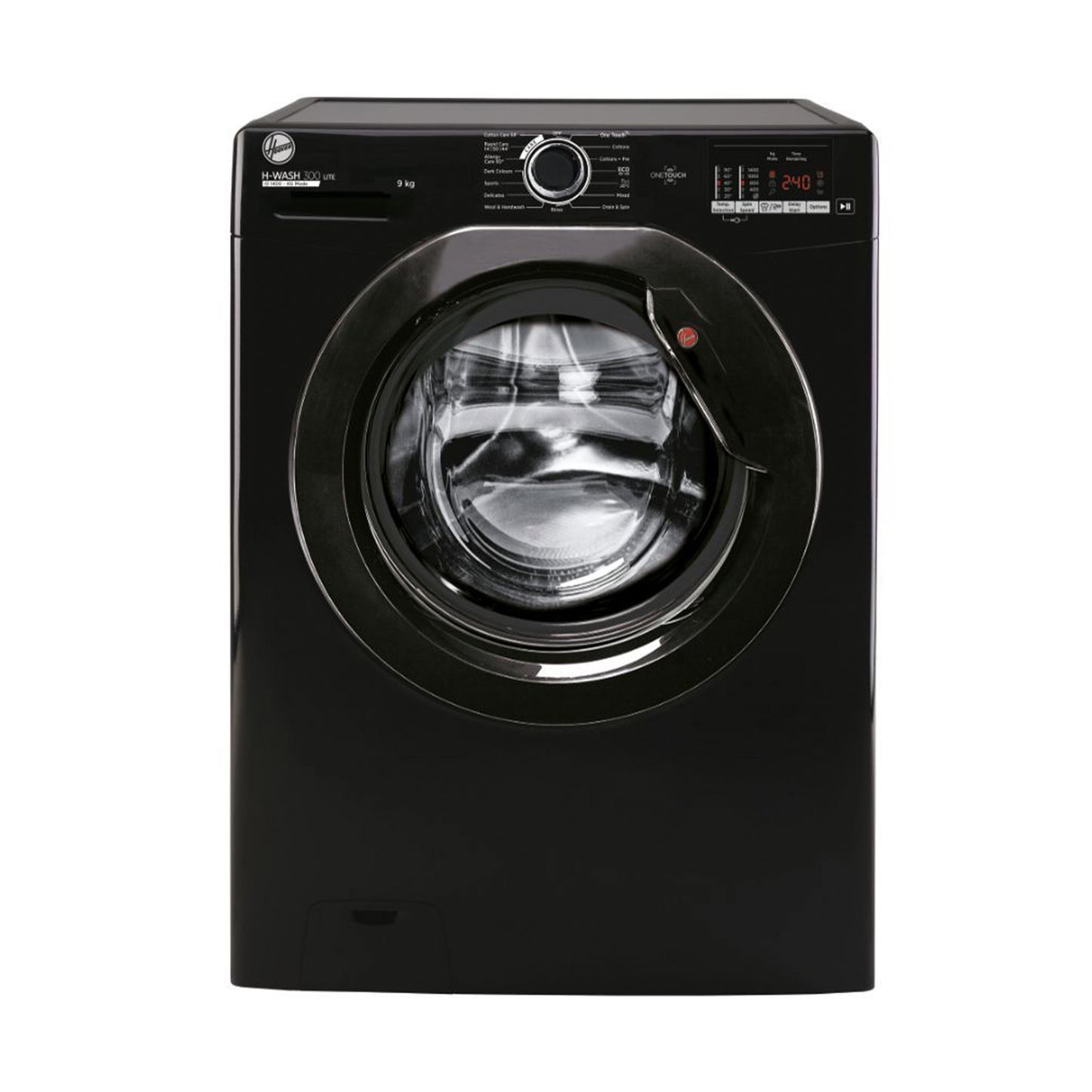 Washing machine – Hoover 9Kg Black (H3W492DABB4-80)