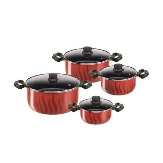 TEFAL NON-STICK COOKWARE SET 8 PIECES (TFC3079082)