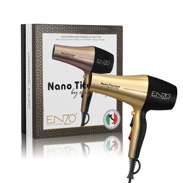 Enzo Hair Dryer Nano Titanium International Version (EN-8862 B/G/Y/P)