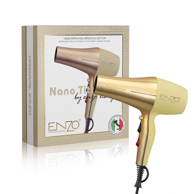 Enzo Hair Dryer Nano Titanium International Version (EN-8862 B/G/Y/P)