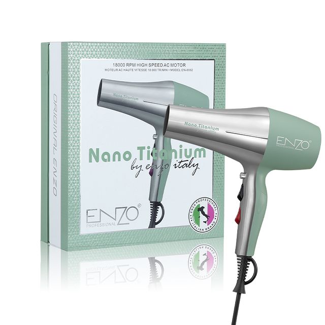 Enzo Hair Dryer Nano Titanium International Version (EN-8862 B/G/Y/P)