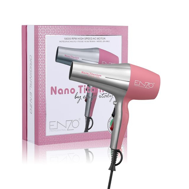 Enzo Hair Dryer Nano Titanium International Version (EN-8862 B/G/Y/P)