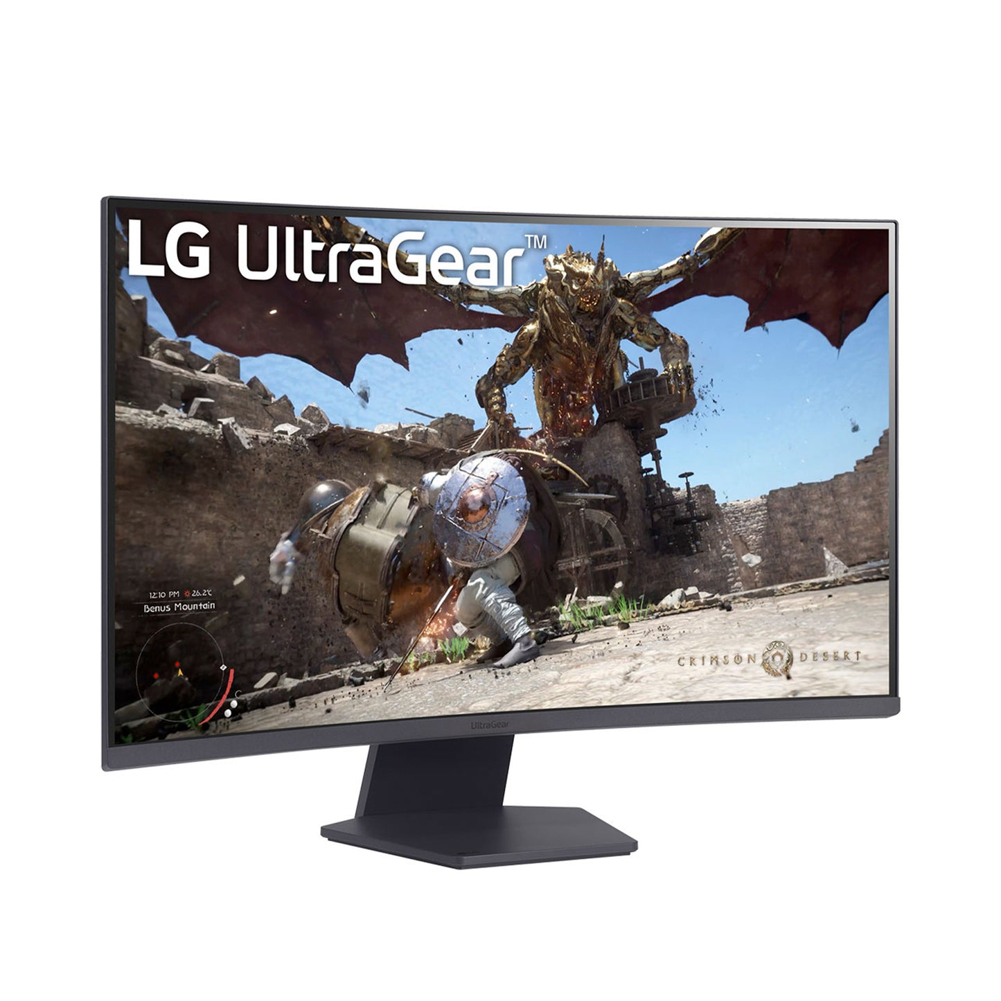 32” UltraGear™ 1000R curved gaming monitor, QHD, 1ms (GtG), 180Hz, 2024 (32GS60QC-B)