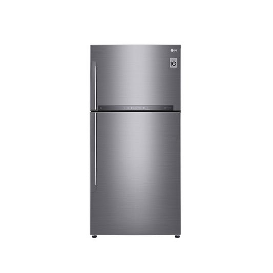 Top Freezer Refrigerator 630L Gross Capacity, Inverter Linear Compressor, Door Cooling+™, Hygiene Fresh+™ , Platinum Silver Color (GRM-852HLI.APZPELF)