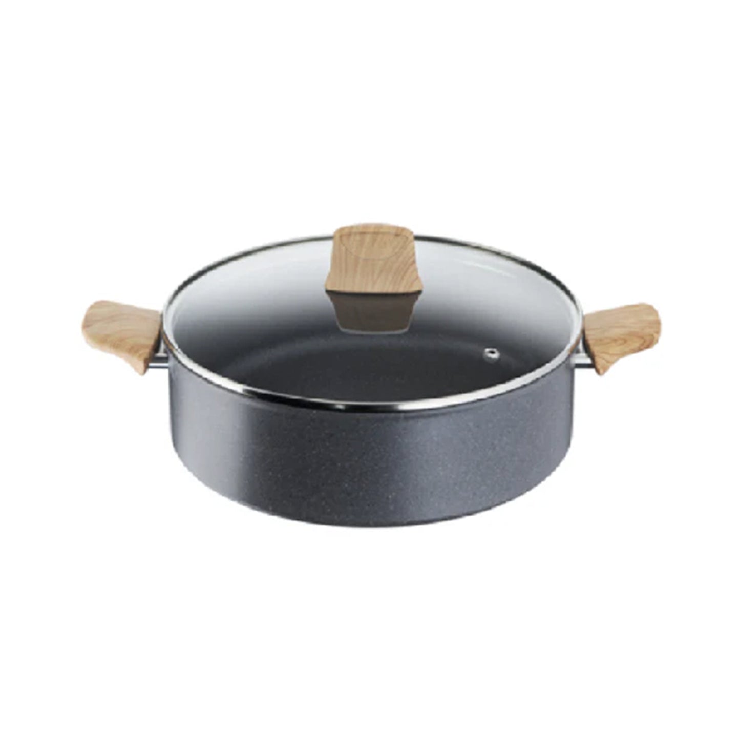 TEFAL NATURAL FORCE SHALLOW POT 28CM (TFG2667283)