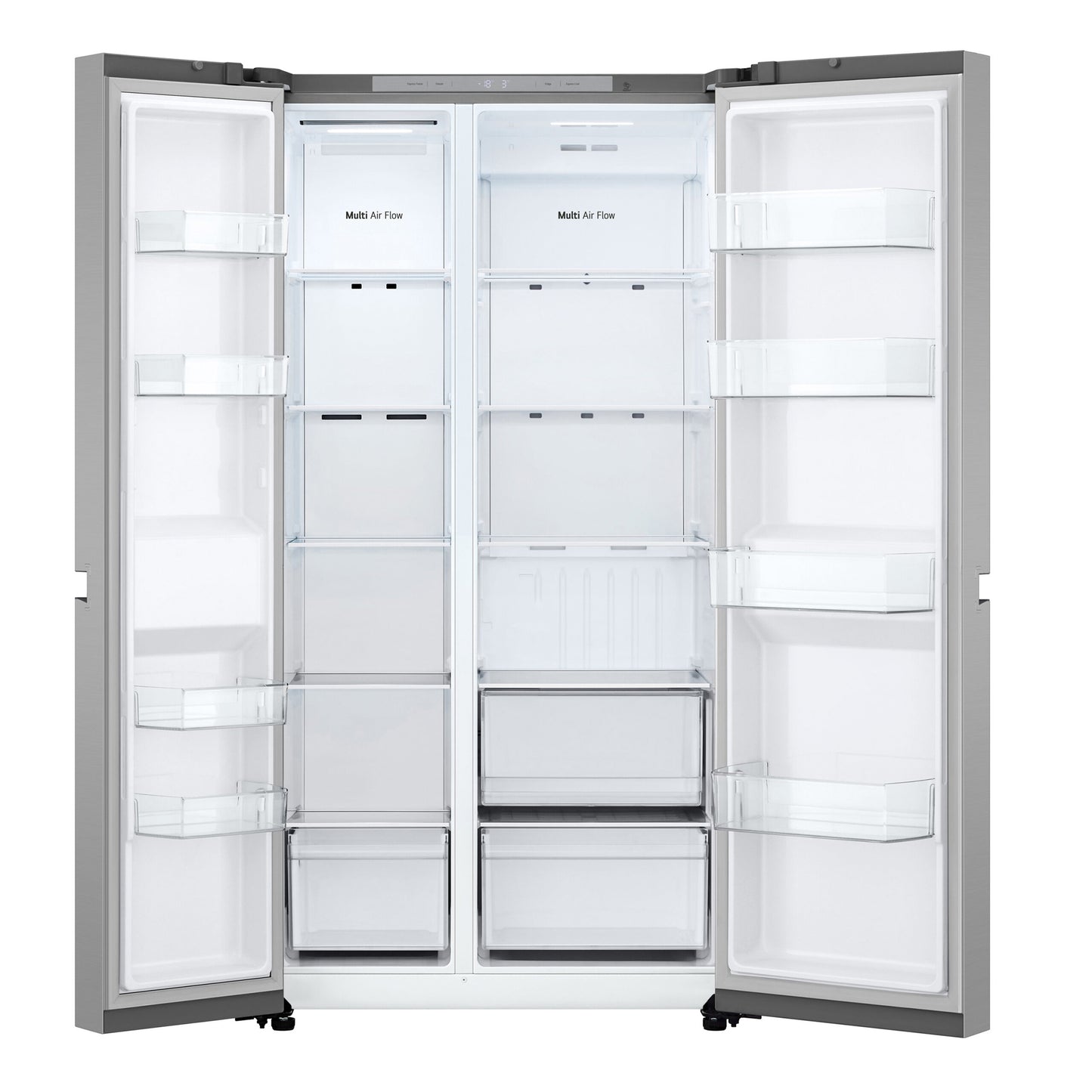 LG Side By Side Refrigerator 703L Gross Capacity , Inverter Compressor, Multi AirFlow, Express Cool, Smart Diagnosis™ (GCB-287DVL.APYPELF)