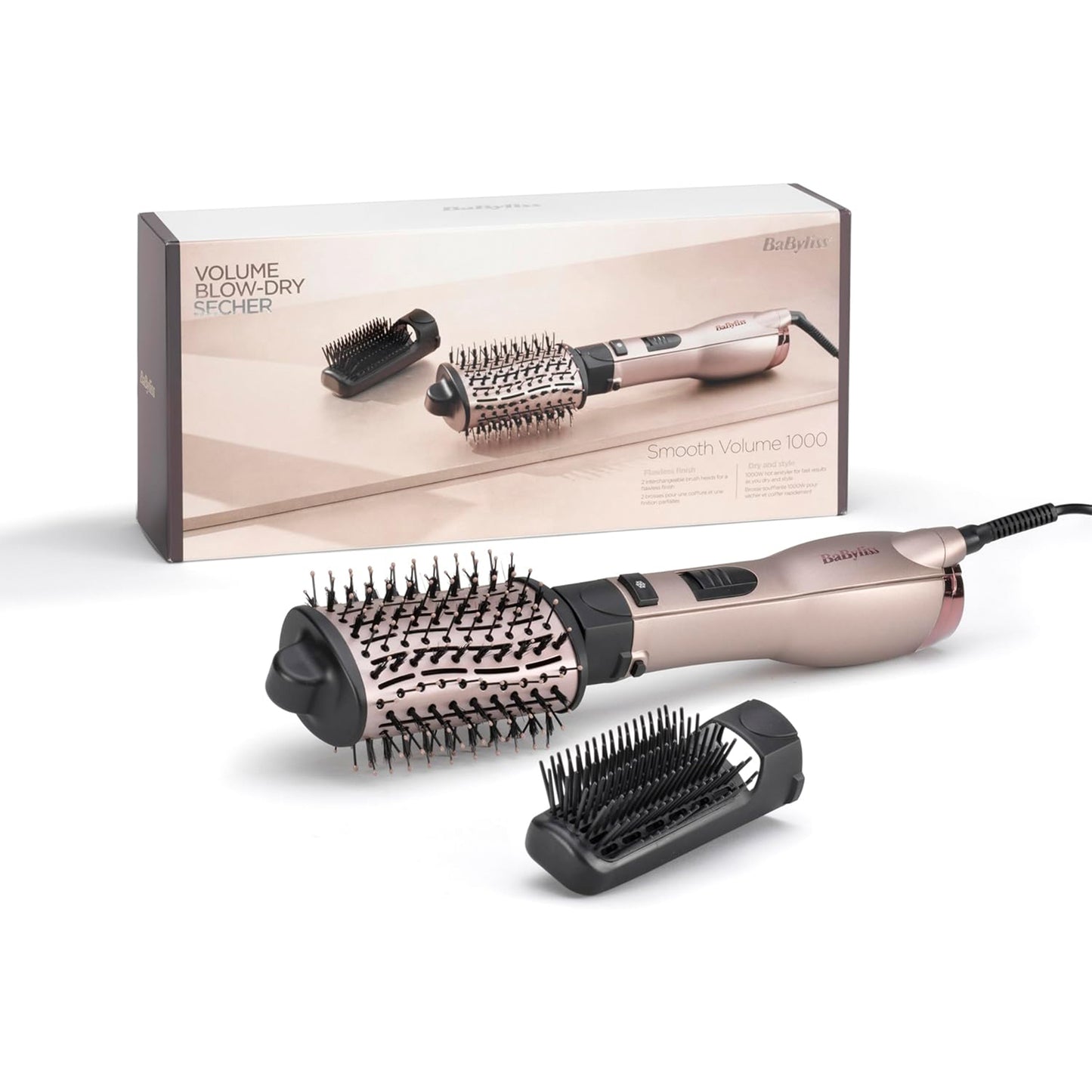 Babyliss  Air Brush 2 in 1 1000W (AS90PSDE)