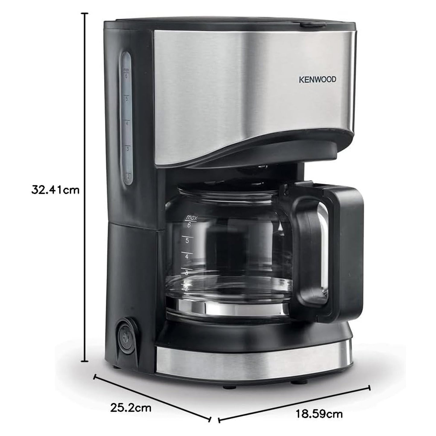 Kenwood Coffee Maker 550 Watt Silver (CMM05.000BM)