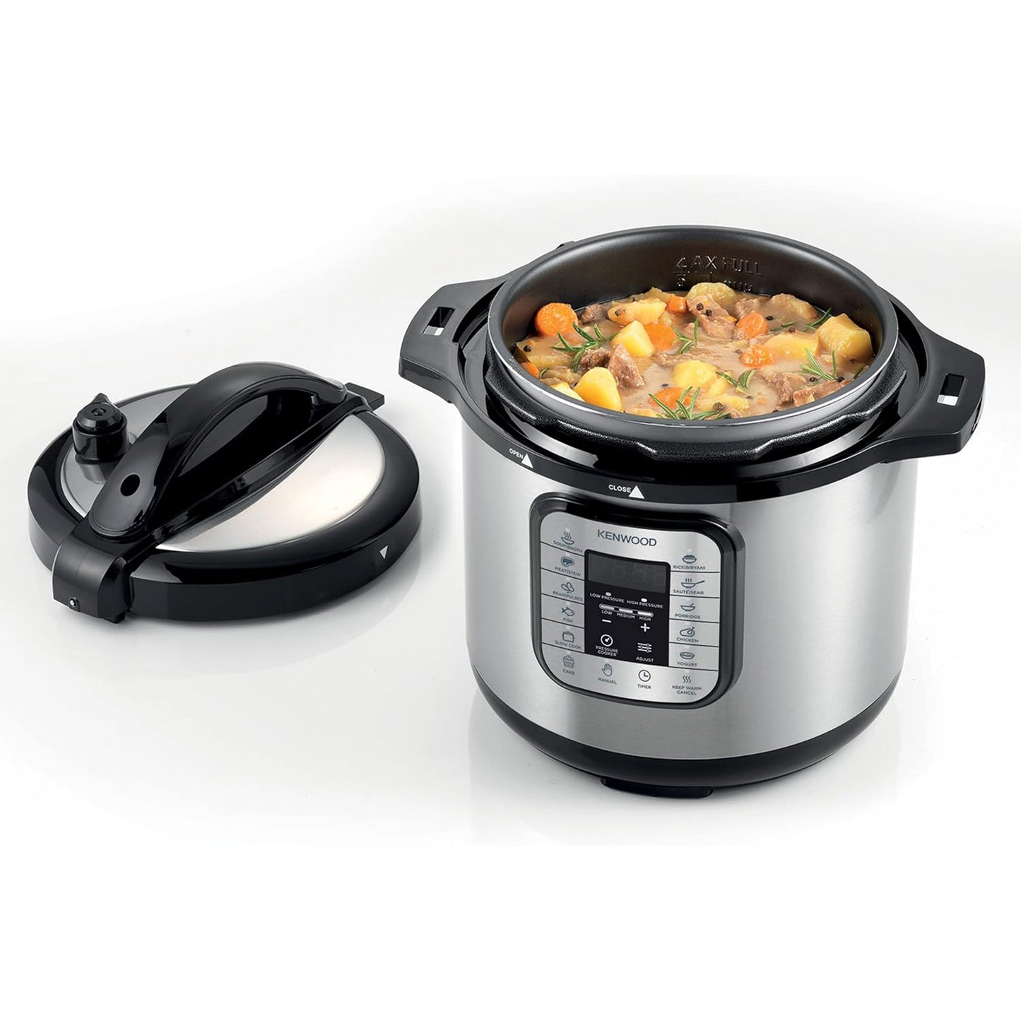 Kenwood 16 In 1 Electric Pressure Cooker 8L 1000W (PCM80)