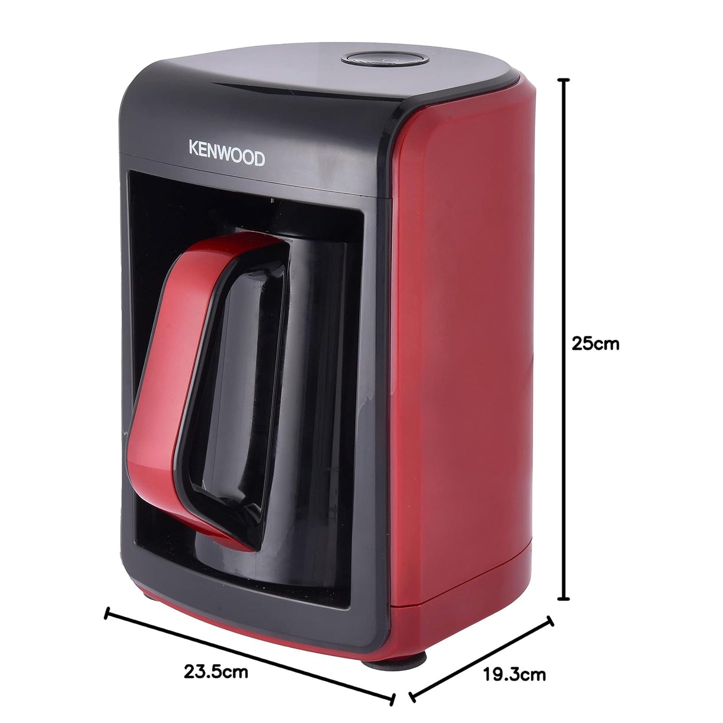 Kenwood Turkish Coffee Maker, 5 Cups, 535W (CTP10.000BR)