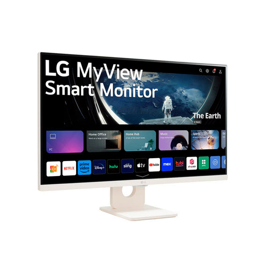 LG Smart Monitor – 27 inch, Full HD IPS Display (27SR50F-W)