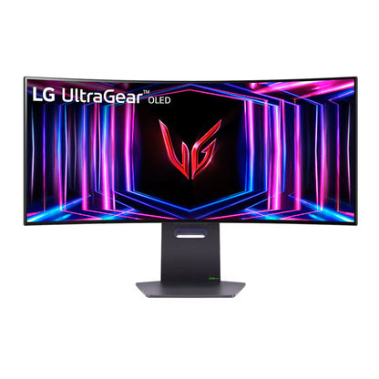 2024 LG 34” UltraGear OLED Curved Gaming Monitor WQHD with 240Hz Refresh Rate (34GS95QE-B)