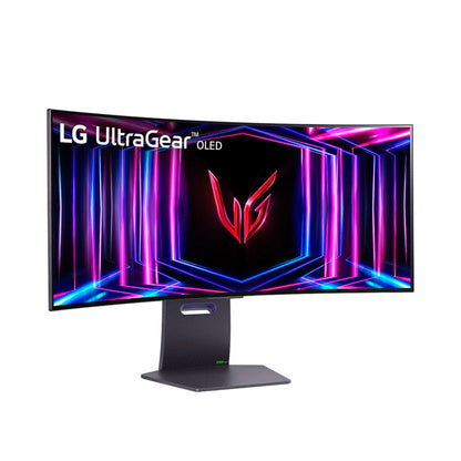 2024 LG 34” UltraGear OLED Curved Gaming Monitor WQHD with 240Hz Refresh Rate (34GS95QE-B)