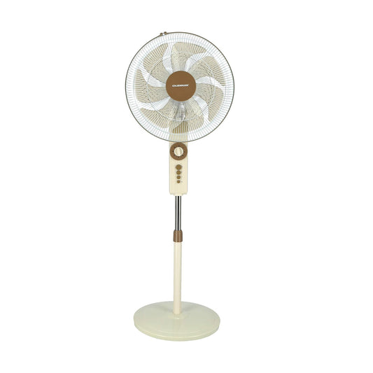 Olsenmark Upright Fan 18″ 7 Blades 3 Speeds – Cream (OMF1788)