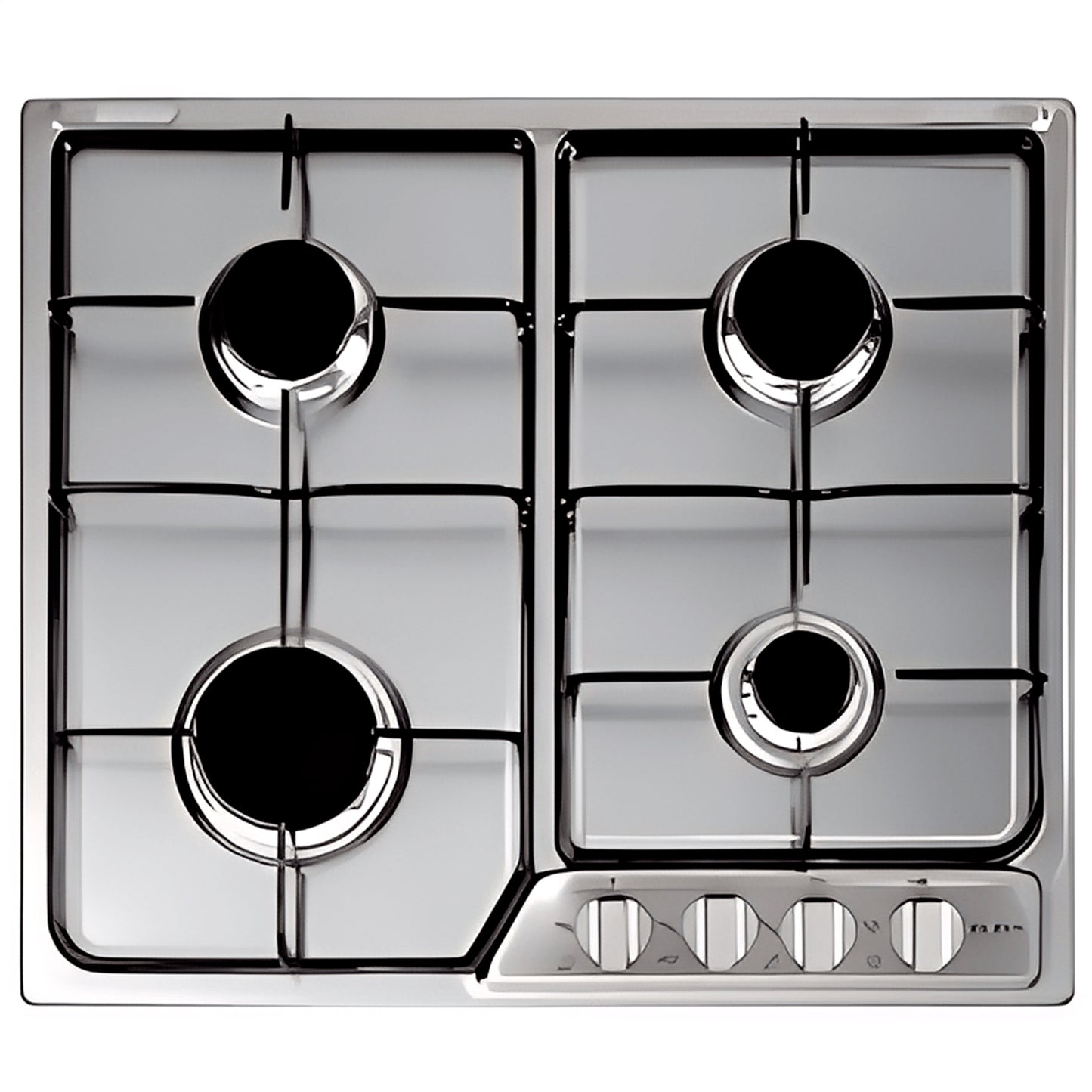 Elba Built-In Hob Elba Gas -in , 4 Burners, Stainless Steel (EF60-400 XD)