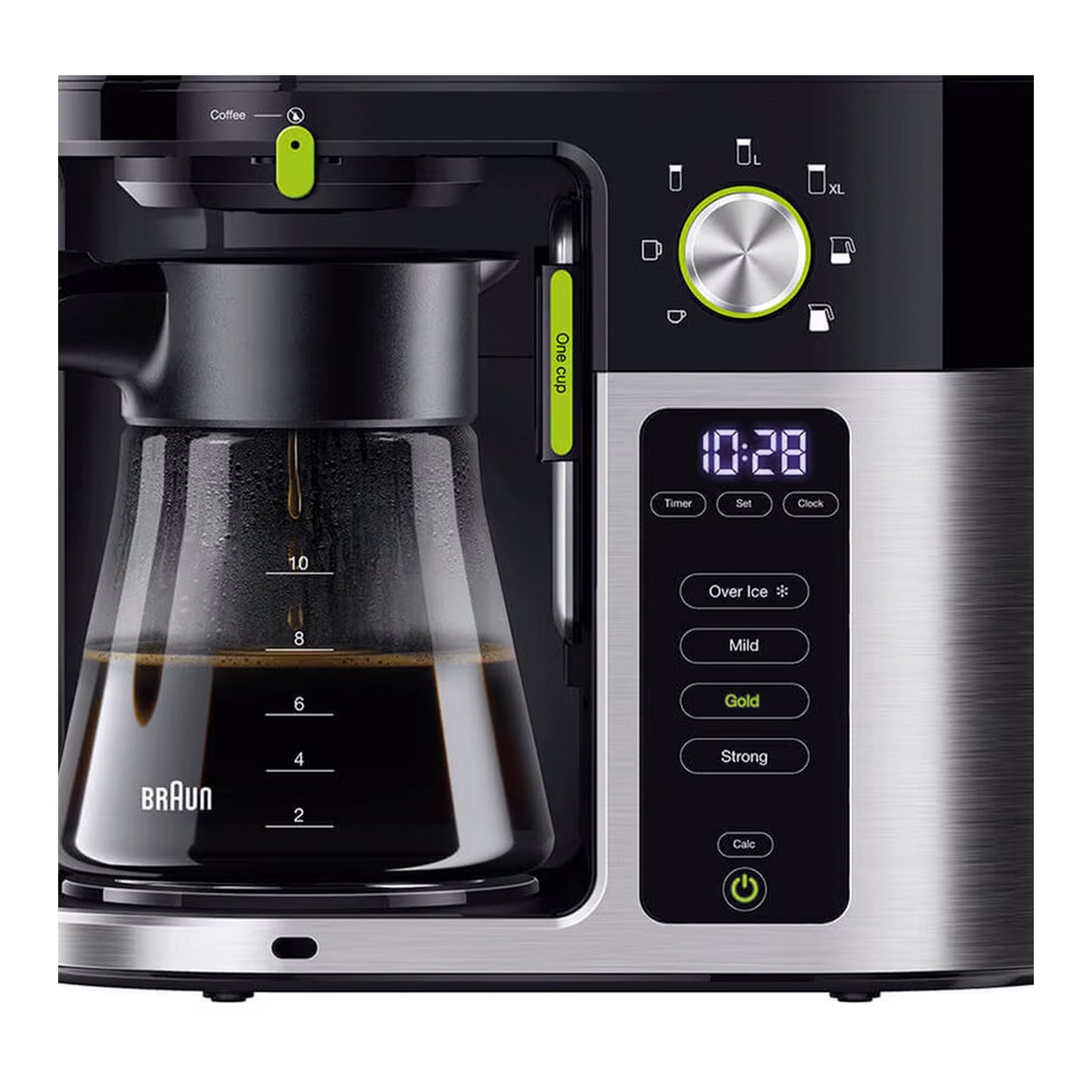 Braun MultiServe Drip Coffee Maker 1 cup (KF9050BK)