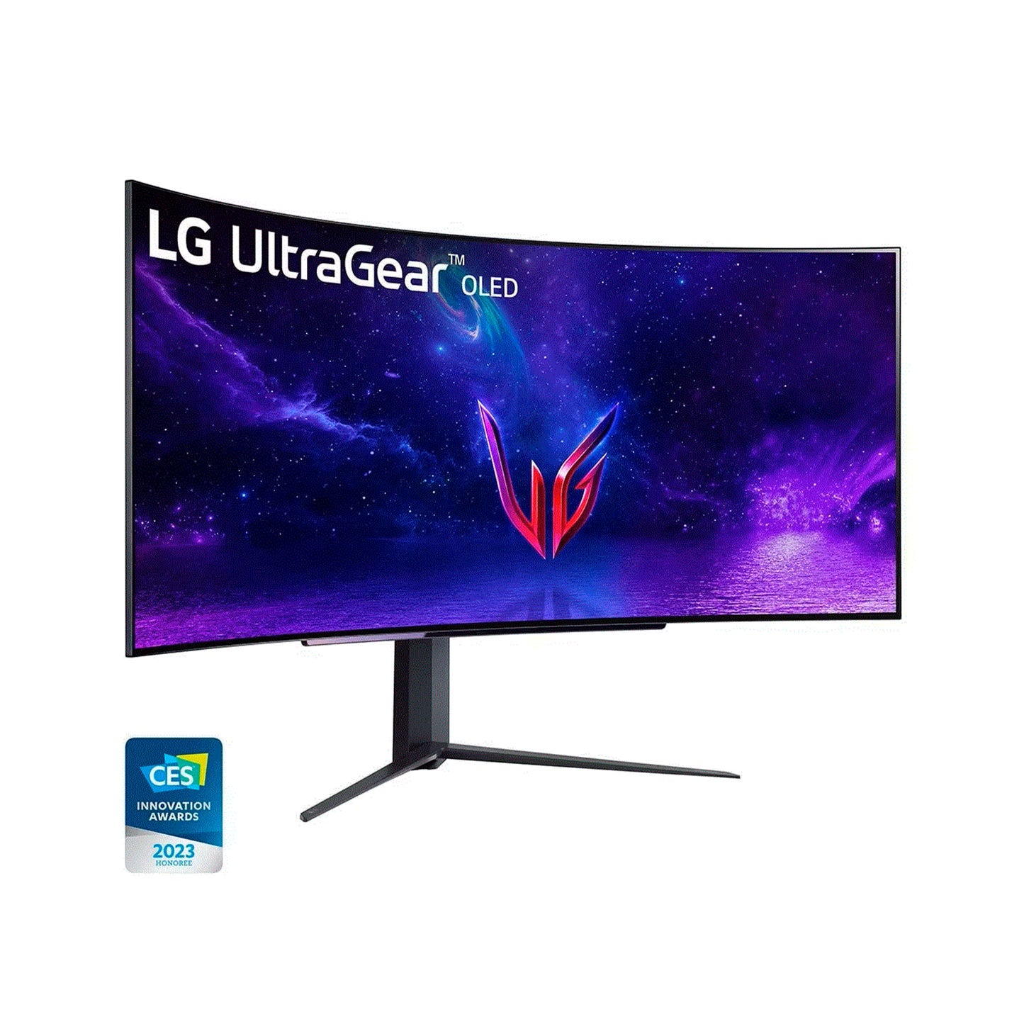 LG 45” UltraGear™ OLED Curved Gaming Monitor WQHD (45GR95QE-B)