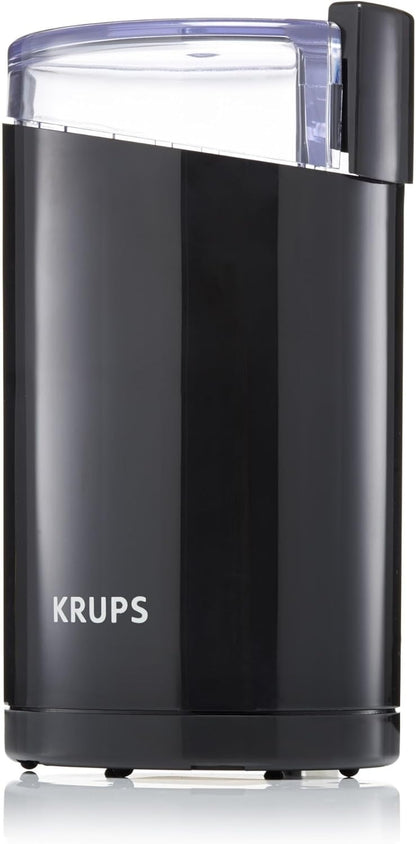 KRUPS Fast Touch Electric Coffee Grinder Black (F2034210)