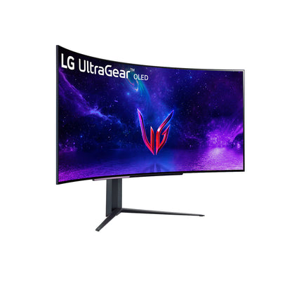 LG 45” UltraGear™ OLED Curved Gaming Monitor WQHD (45GR95QE-B)