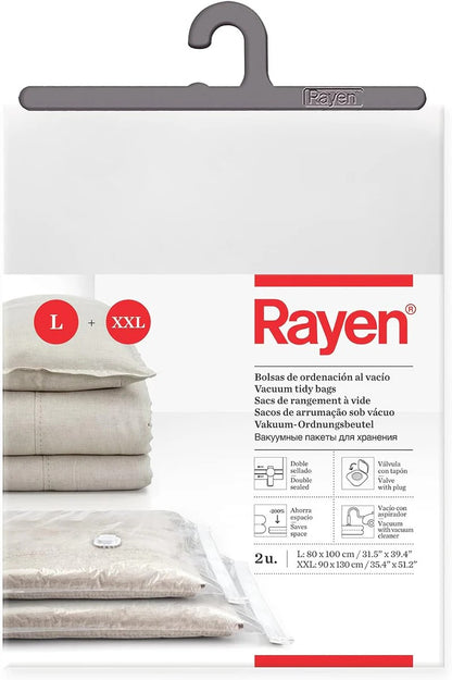 Rayen 2pcs Empty Clothes Sorting Bags Set L+XXL (6236)