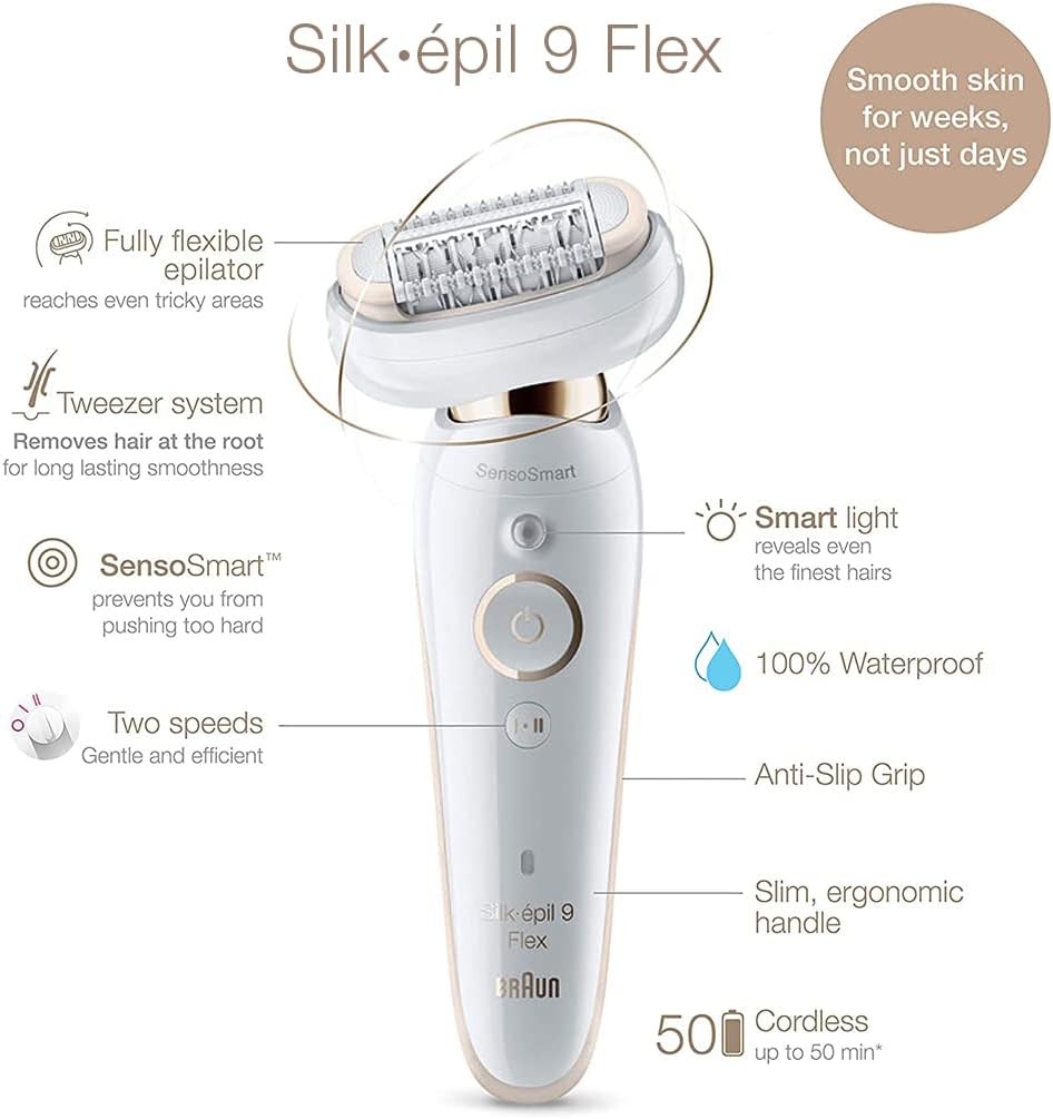 Braun Shaver Silk Epil 9 Flex ( SES9010)