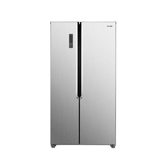 SHARP Refregirator 655 LTR Side by Side Stainless Steel (SJ-X655-HS3)