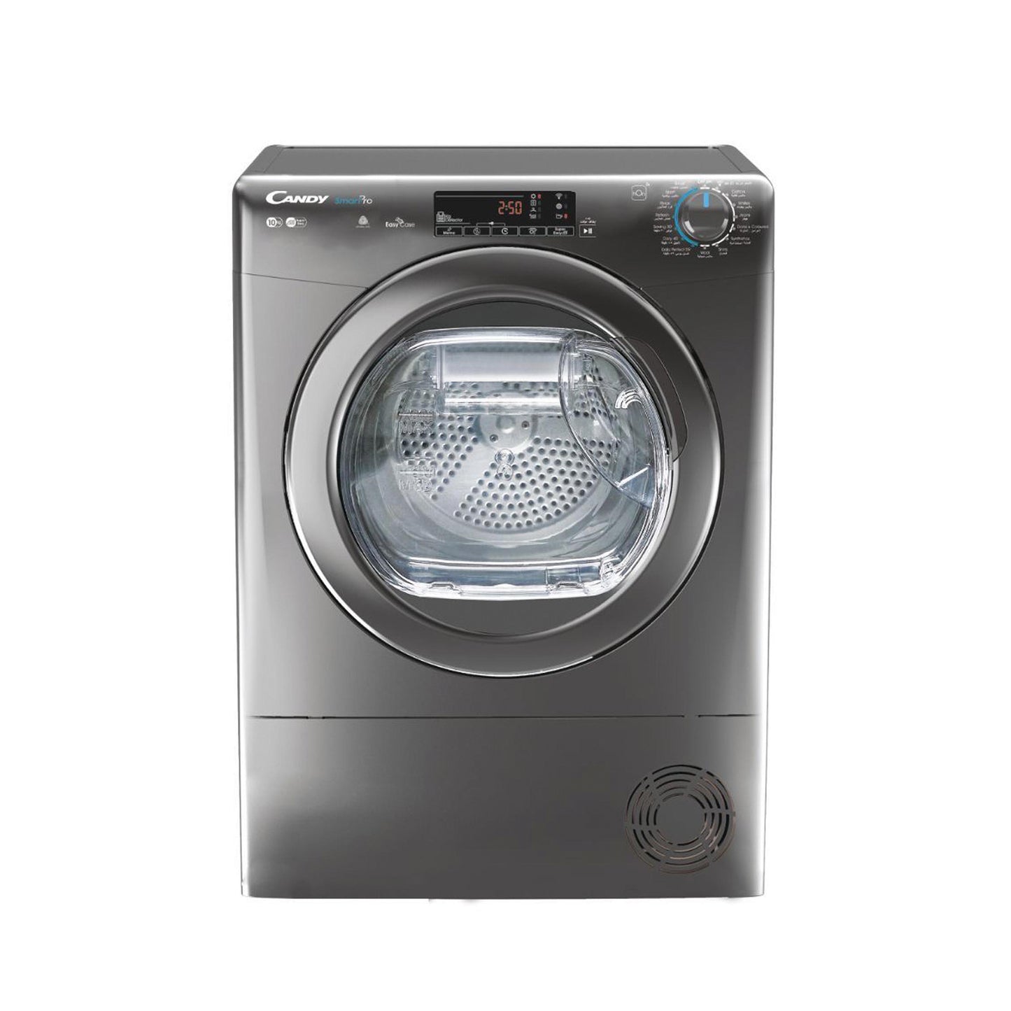 Candy Dryer 10KG Condenser- WIFI +Bluetooth Drak Silver(CSOE C10TRER-19)